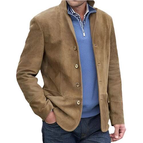 Men's collar jacket翻领外套男装