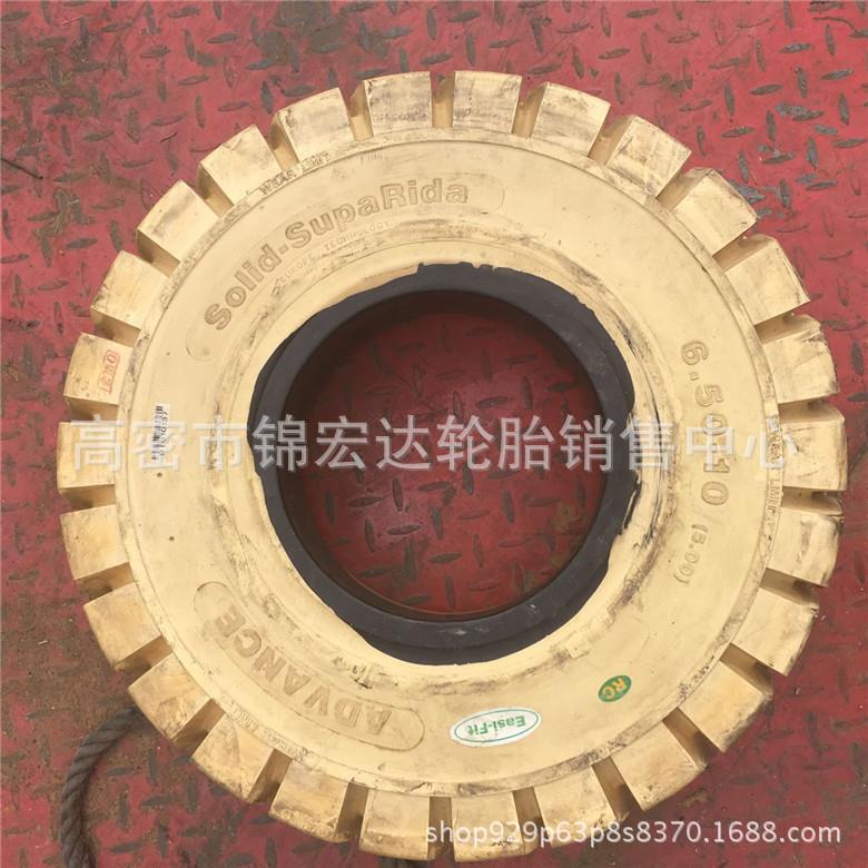叉车白色轮胎 6.50-10 28*9-15 实心叉车轮胎现货销售