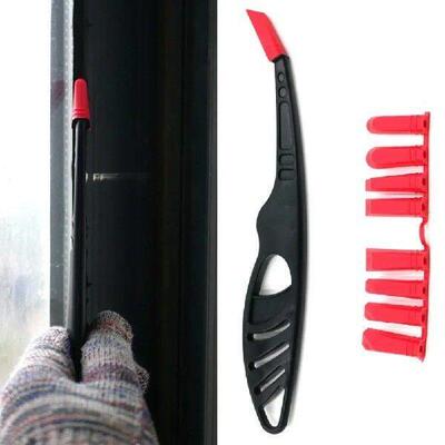 Glass Glue Angle Scraper Caulk Tool Multi-angle Sealant