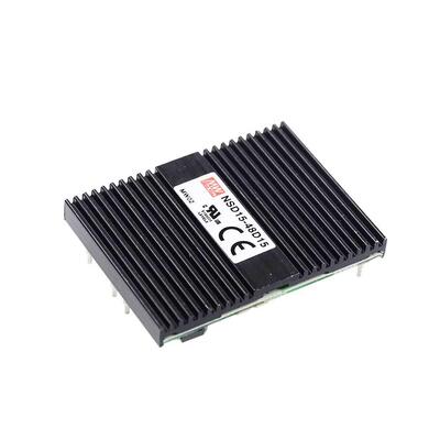 明纬电源DC-DC稳压NSD15-12/24/48D转正负5/12/15V双组15W输出