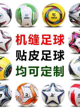 2026新款足世界5号球football欧洲杯欧IVE冠皮杯pu4号机缝足贴球