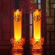 电子蜡烛灯LED供灯财神观音灯彷真火焰水晶佛前供佛灯电池长明灯
