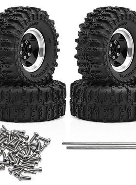 1/18TRX4M SCX24 FMS Ascent-18 1.3英寸轮毂轮胎 攀爬车胎皮D336