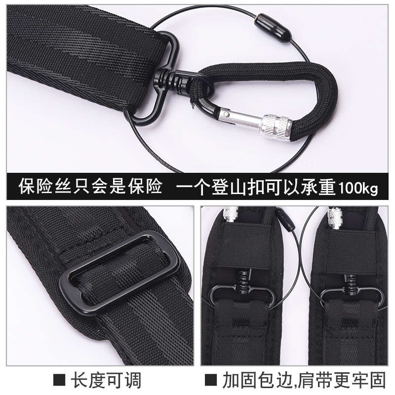 JTCASES金田琴盒背带肩带大提琴琴盒背带小提琴盒背带舒适双肩背