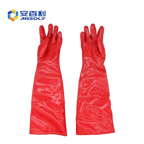 安百利ABL-S528防水耐高温橡胶手套耐酸碱耐油耐开水隔热工业手套