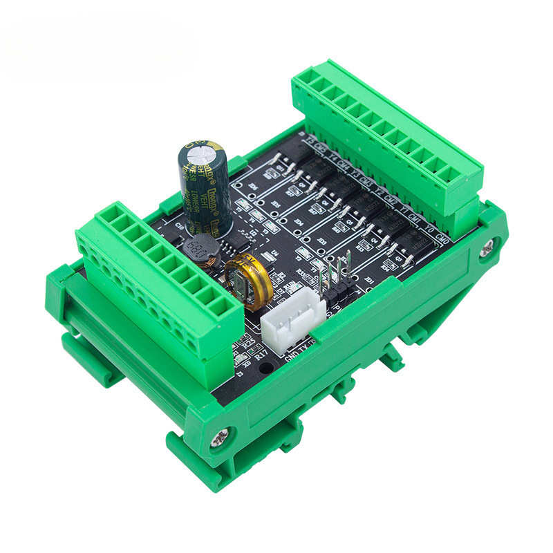 为胜简易工控板PLC国产控制器FX2N-6/10/14/20MRMT可编程控模拟量