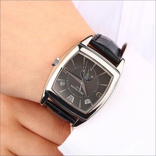 [9.8新]百达翡丽复杂功能时计系列手表18K白金自动机械男款5135G