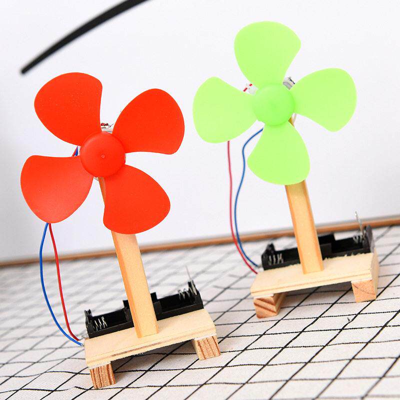 自制diy手工风扇玩具小学生创意科技小制作小发明 科学实验材料包