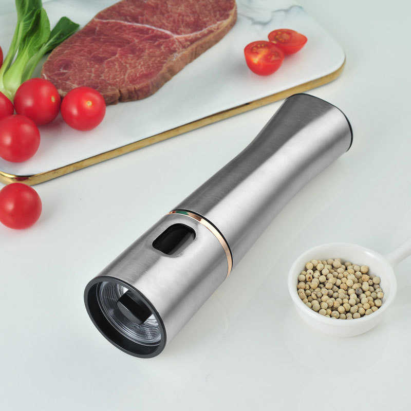 海盐电动电动 研磨胡椒 器方便快捷新品磨工厂 胡椒研磨器磨胡椒