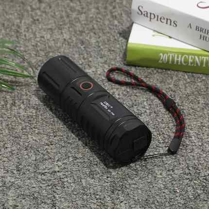 高档SST40大功率专外强光手电筒超业亮应手提户灯探照急灯家用多