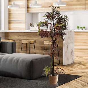 手感软胶大型仿真树盆景室内装饰室外绿植造景波斯叶绿植盆栽