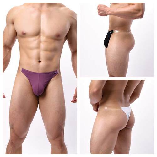 Men's invisible waistband thong