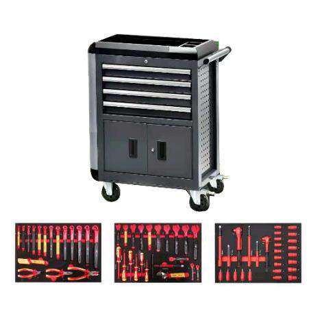 汽车报废回收解体绝缘辅助工具 绝缘工具车 新能源拆解机工具车