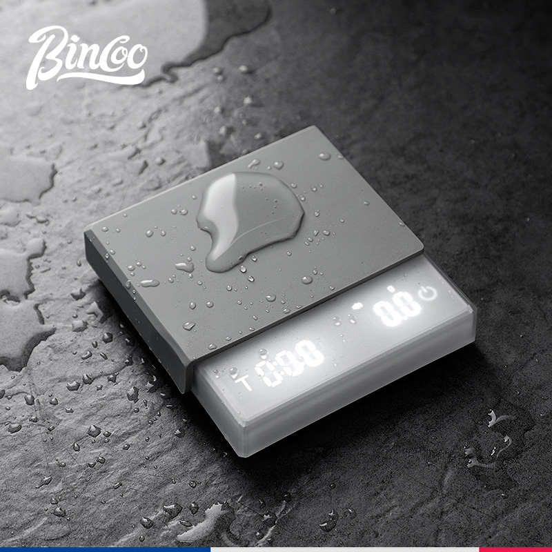 Bincoo咖啡电子秤智能mini意式秤高精度充电咖啡秤粉水比专用称重
