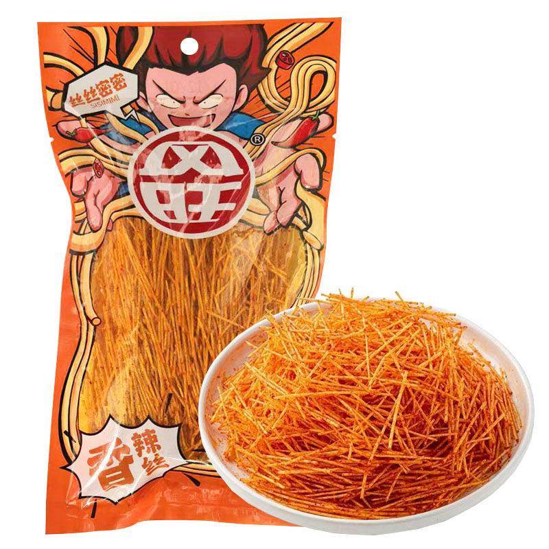 风旺 湖南风味平江辣条50g香辣丝大包零食麻辣丝怀旧麻辣休闲食品