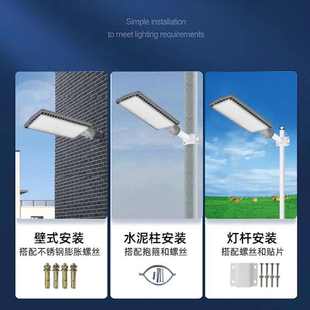 新农50w市政路灯工程款道路建设led灯外贸路村高杆市电灯头