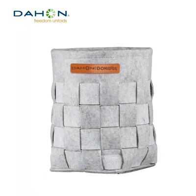 大行DAHON折叠自行车车手工编织毛毡篓子电动脚踏车筐菜篮