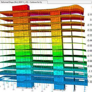 sap2000 OpenSees MIDAS迈达斯建筑超限工程抗震彷真分析代做