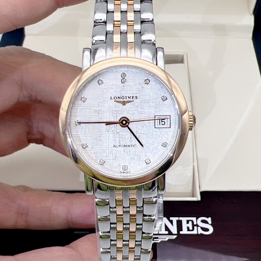 低价捡漏98新浪琴博雅系列全自动机械L4.309.5.77.7女士手表