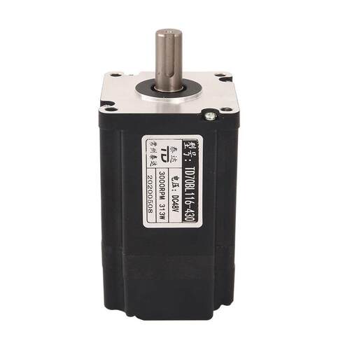 荐TD70BL116 24V48V3000转314W直流无刷电机纺机噪音低效率高