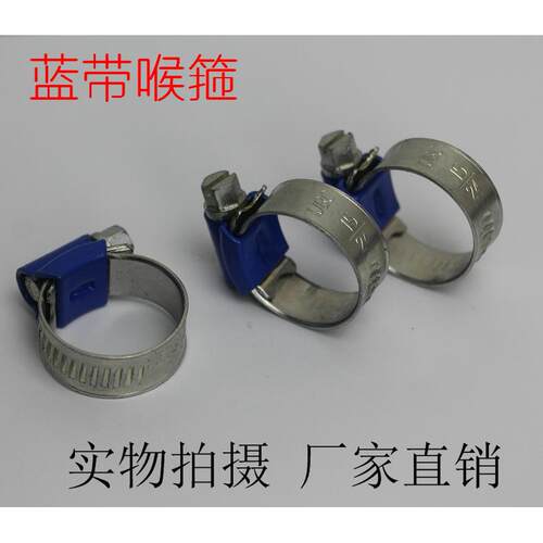 蓝带喉箍 卡箍 抱箍 管夹8-14 11-17 13-20 管束/卡箍/抱箍