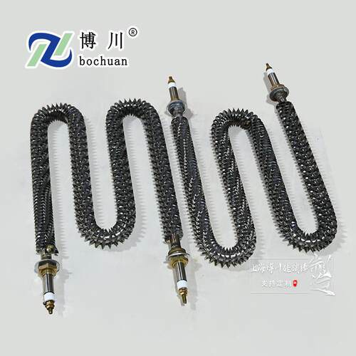 干烧电热管翅片U型催化燃烧炉380V发热管w型散热片烤箱加热管220V