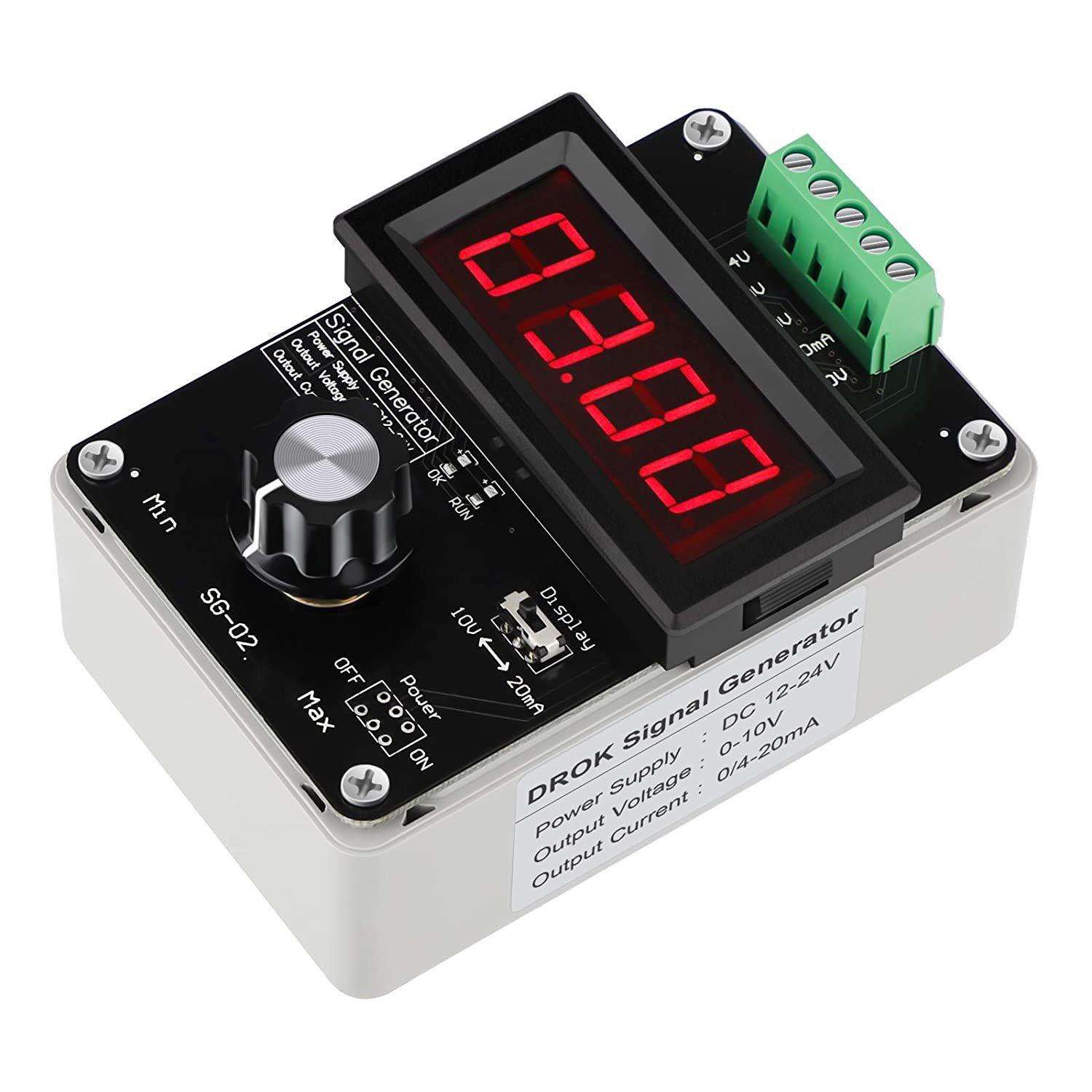 0-20mA/4-20mA/0-10V信号发生器可调电流电压模拟量电流信号源