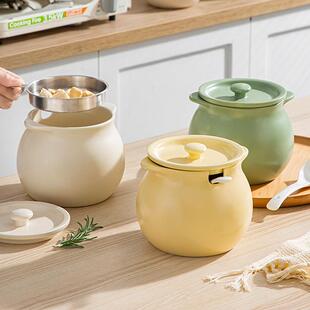 猪油罐陶瓷装油容器荤油罐子猪油瓶辣椒油专用罐油泼辣子罐