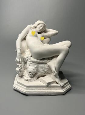 意大利博物馆雕塑狂欢艺术石膏像覆古罗马人物摆件香薰扩香石礼品