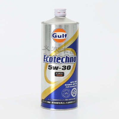 日版GULF/海湾 5W30 海湾 ET30 SN/GF-5 PAO+VHVI 全合成机油 1升