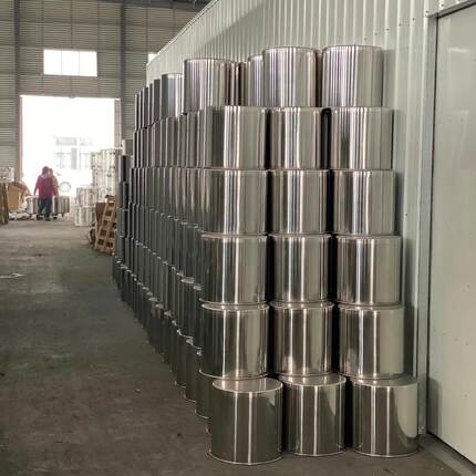 不锈钢304/316L物料成品周转罐运输移动罐不锈钢桶