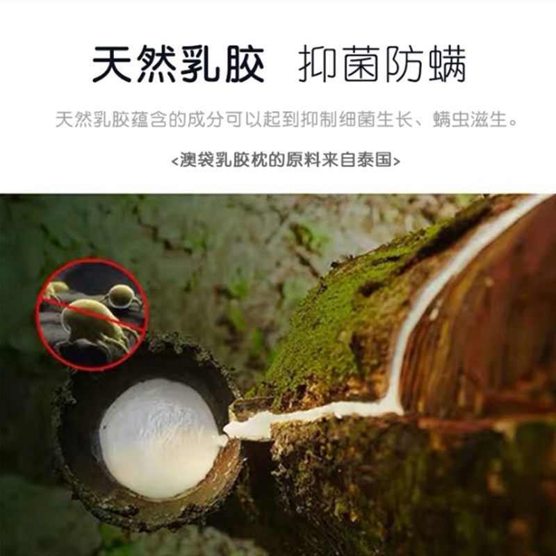 家倍好天然乳胶护脖子u型枕头护U型枕/便携枕