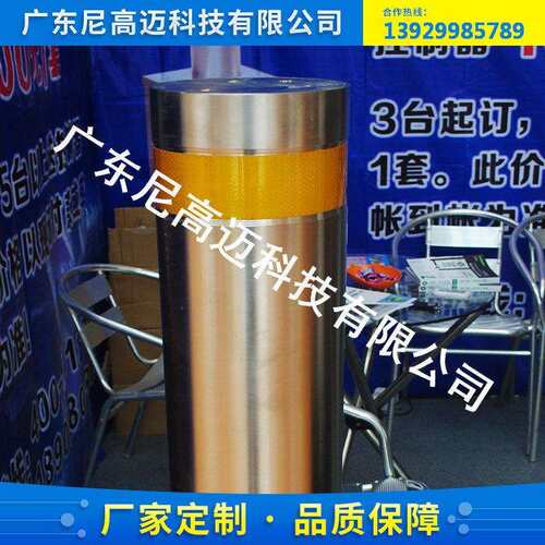 路障液压半自动升降柱气压式手动防冲撞半自动升降柱规格齐全