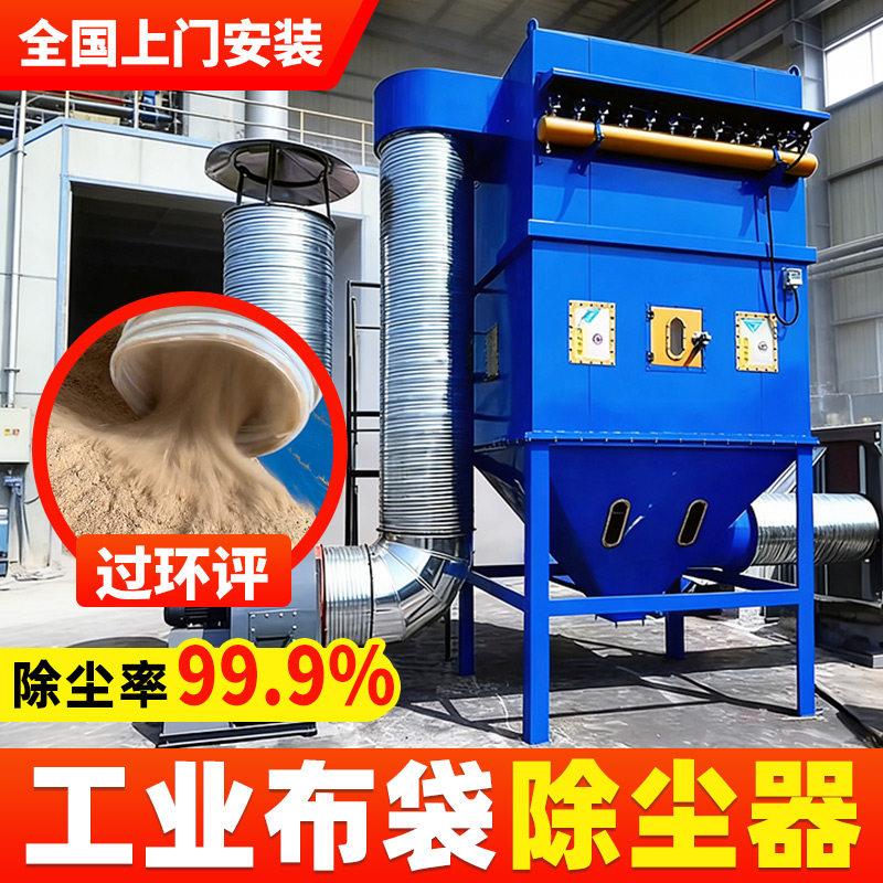 布袋吹尘器脉冲滤筒粉尘收集器旋风袋式耐高温锅炉工业环保设备