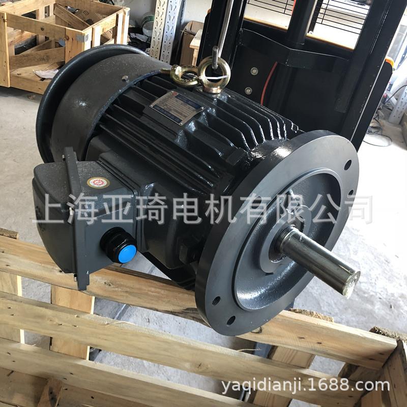 YCCL160M-8P 7.5KW B5 立式冷却塔电机户外防水无风叶风罩电机
