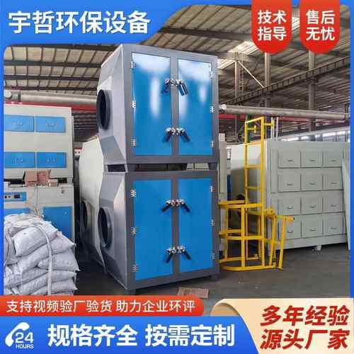 活性炭吸附箱废气净化设备干式过滤箱印刷烤漆废气处理环保