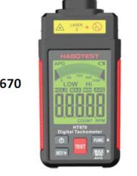HT670HT671华博新品光电接触式转速表