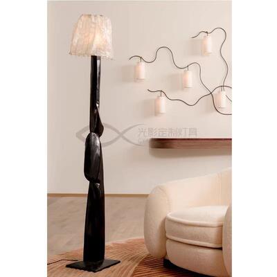 雕塑青铜浇筑落地灯立灯中古MinjaeKim's Floor Lamp