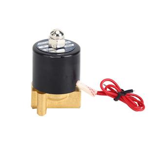 全铜阀体2W 08220v24v12电磁阀常闭电磁阀二通水用电磁阀气阀 025