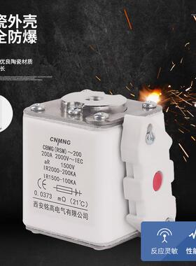 RS306快速熔断器CBMG充电桩储能熔断器RSM(RS4/170M)DC1500V/200A