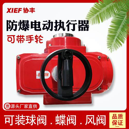 XIEF协丰精小型防爆电动执行器ct6阀门机构电动头球阀蝶阀装置05