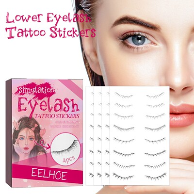 EELHOE Lazy Person's Eyelash Stickers - Easy to Apply for Be