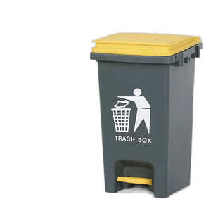 脚踏带盖垃圾桶带内桶商用厨房脚踩家用办公室15L20L30L垃圾桶厨