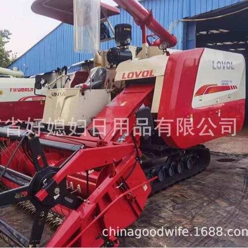 出售新LOVOLRG108plus小麦水稻大豆油菜高粱玉米联合收割机