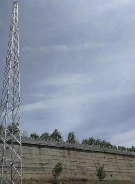 先导放电避雷针 工程防雷针 355c钢管避雷针 预埋螺栓 镀锌防腐