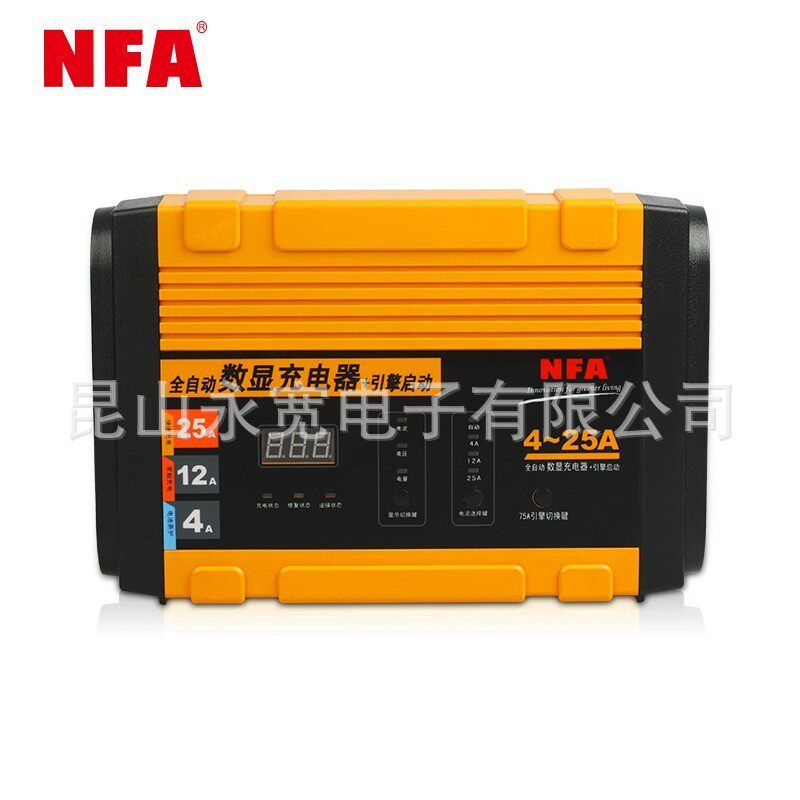 NFA纽福克斯引擎启动12V汽车电池电瓶充电器6816NJ智能应急充电