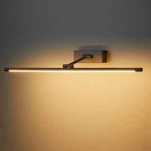 跨境卫生间镜前灯美式复古客厅长条照画壁灯油画灯浴室镜子化妆灯