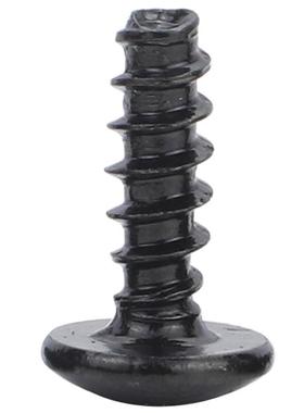 TT黑ABQ色头十字大槽扁割尾自螺丝铣攻尾螺丝伞头蘑菇头螺丝钉M/M