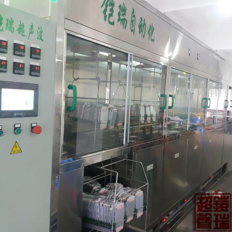 铠瑞直销超声波清洗机工业用清洗五金器件行业大型全自动机器