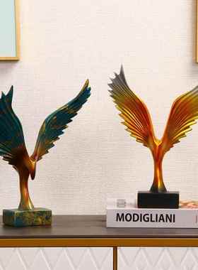 欧式简约现代装饰摆件创意家居客厅电视柜老板办公室摆设乔迁礼物